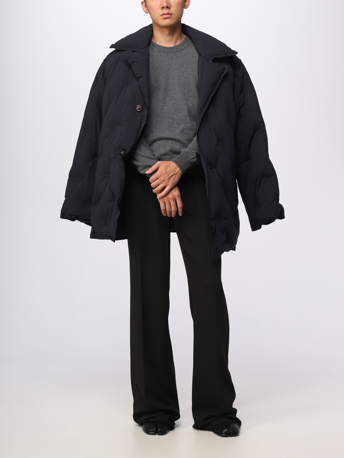 MAISON MARGIELA: coat for man - Black | Maison Margiela coat