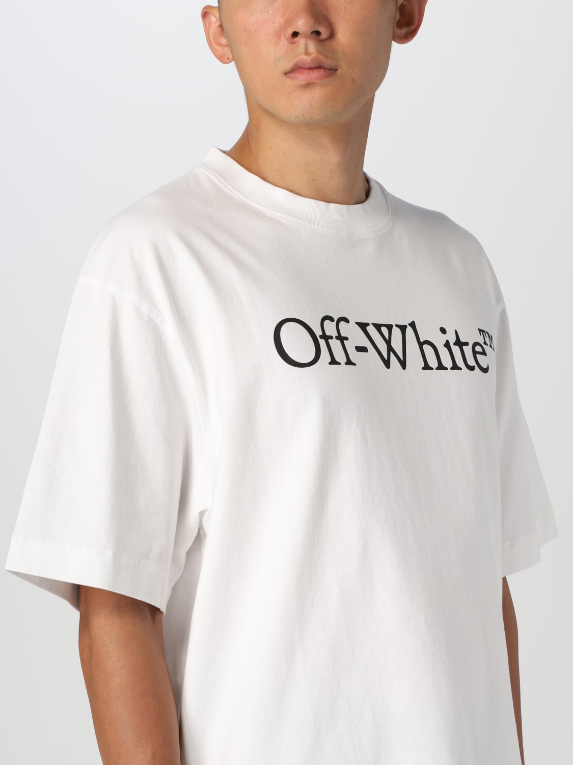 OFF-WHITE：Tシャツ メンズ - ホワイト | GIGLIO.COMオンラインのOff