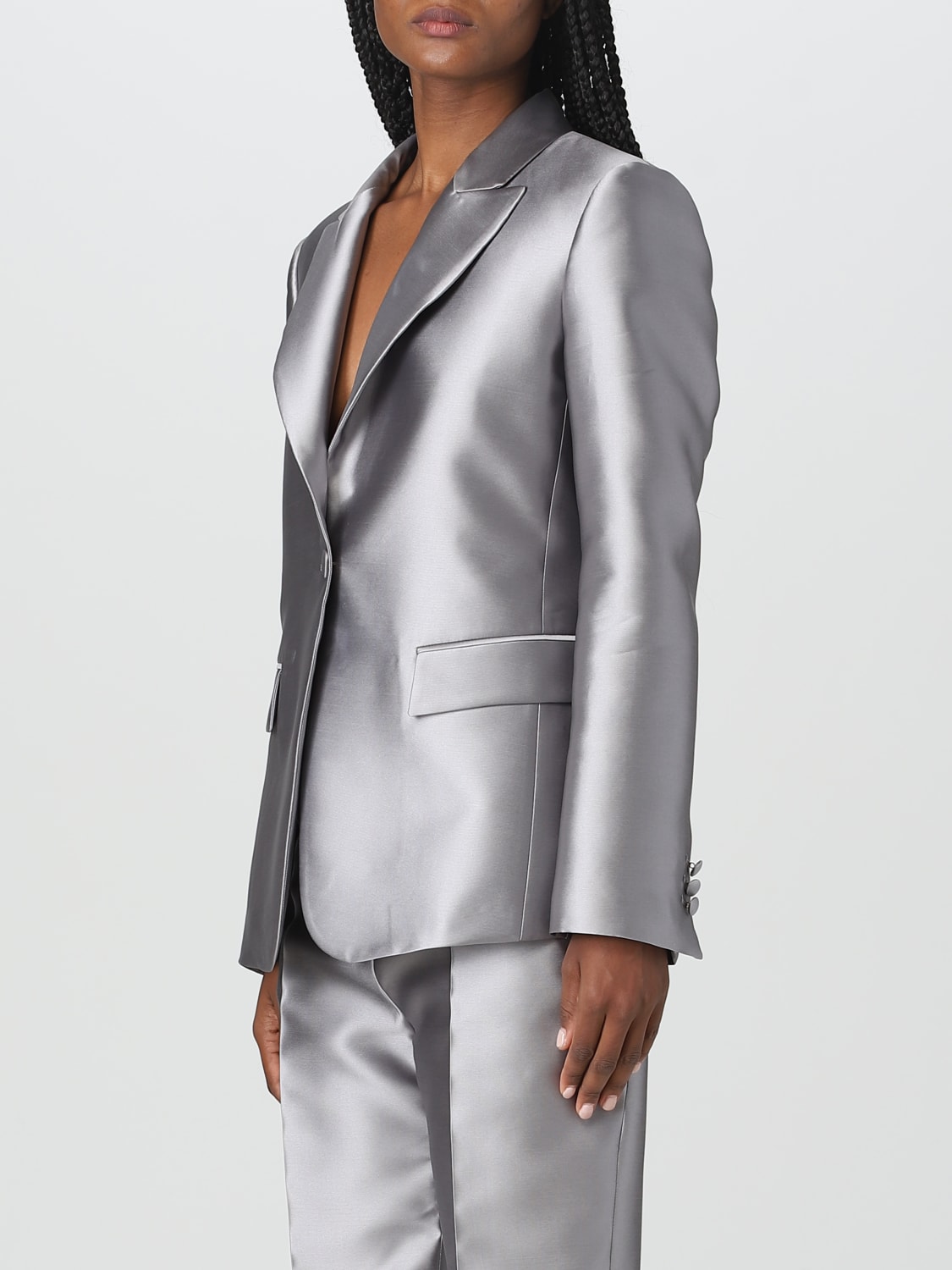 Metallic womens clearance blazer