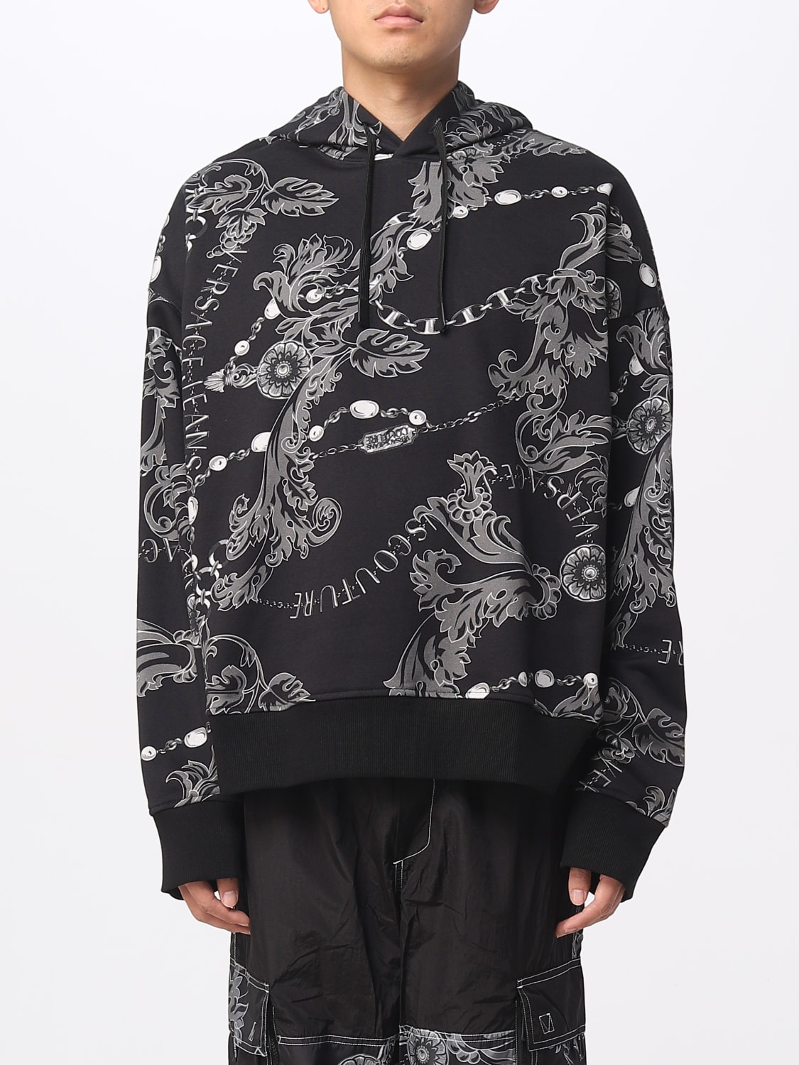 Versace clearance baroque sweatshirt