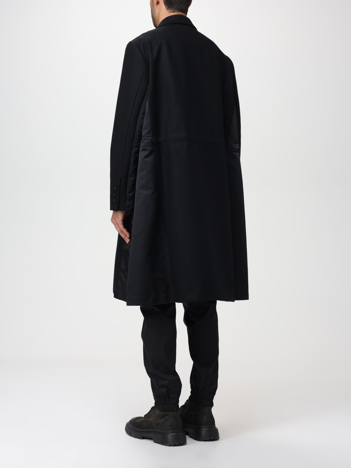 SACAI：コート メンズ - ブラック | GIGLIO.COMオンラインのSacai