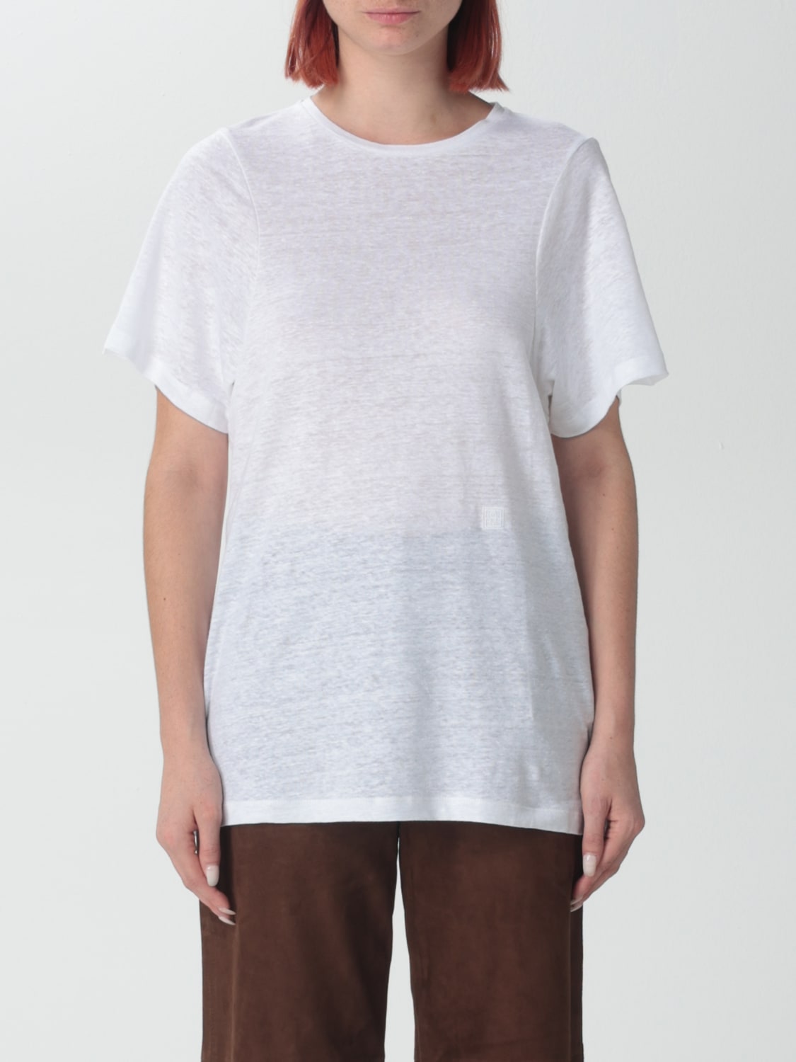 TOTEME：Tシャツ レディース - ホワイト | GIGLIO.COMオンラインの ...