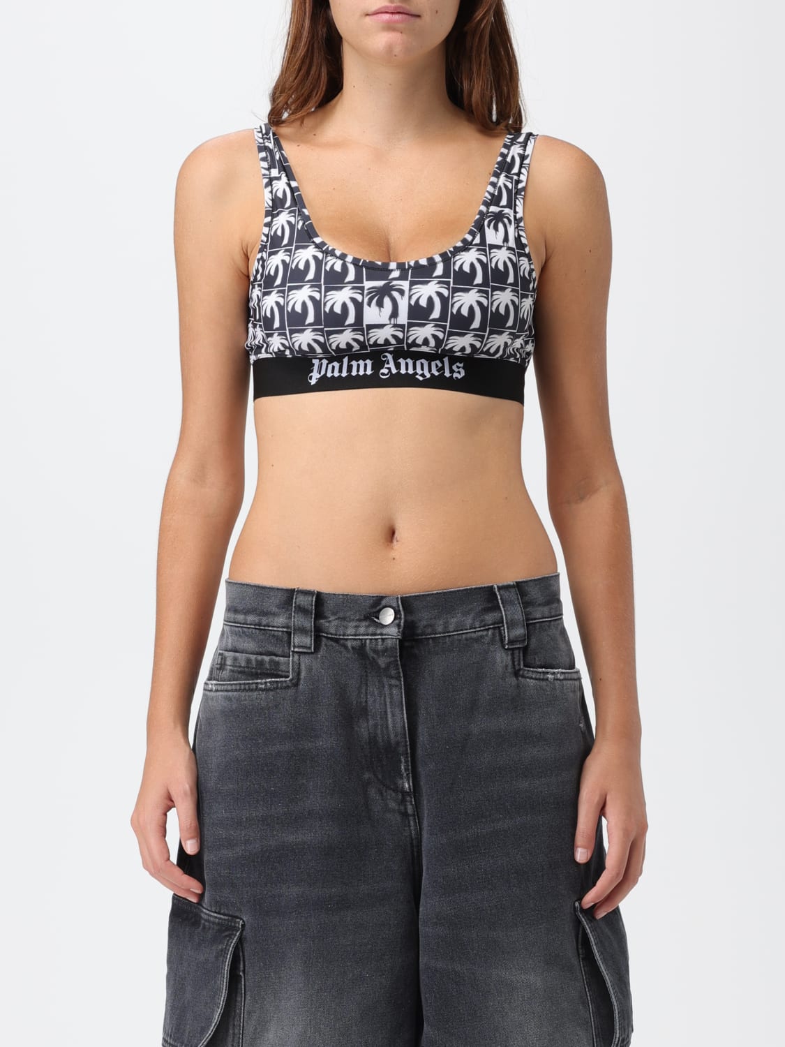 PALM ANGELS: top for woman - Black