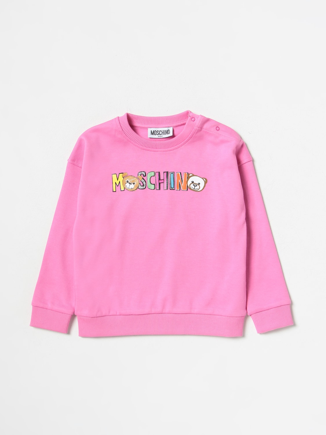 Moschino Baby sweatshirt in cotton