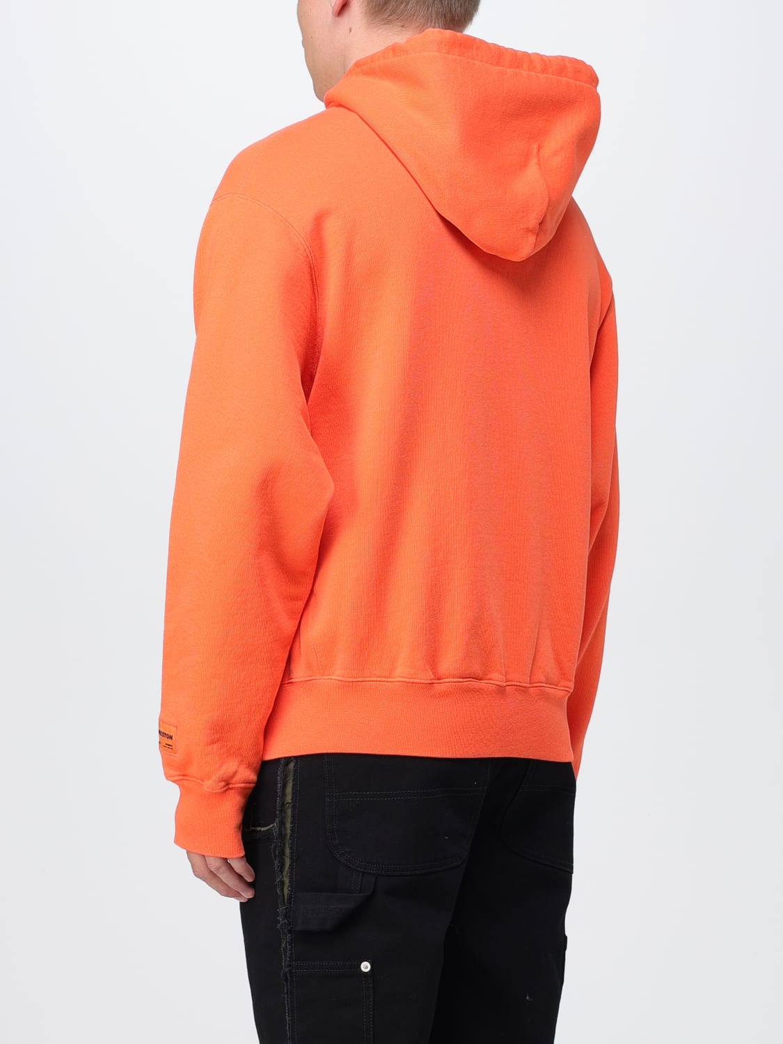 Heron preston clearance hoodie orange