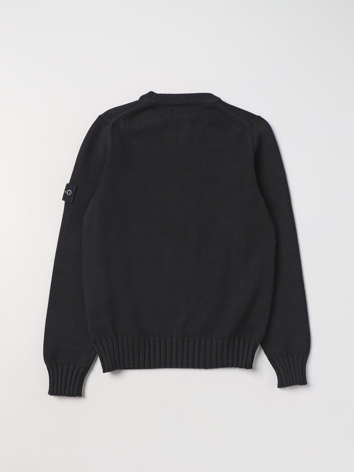 Stone island best sale black jumper junior