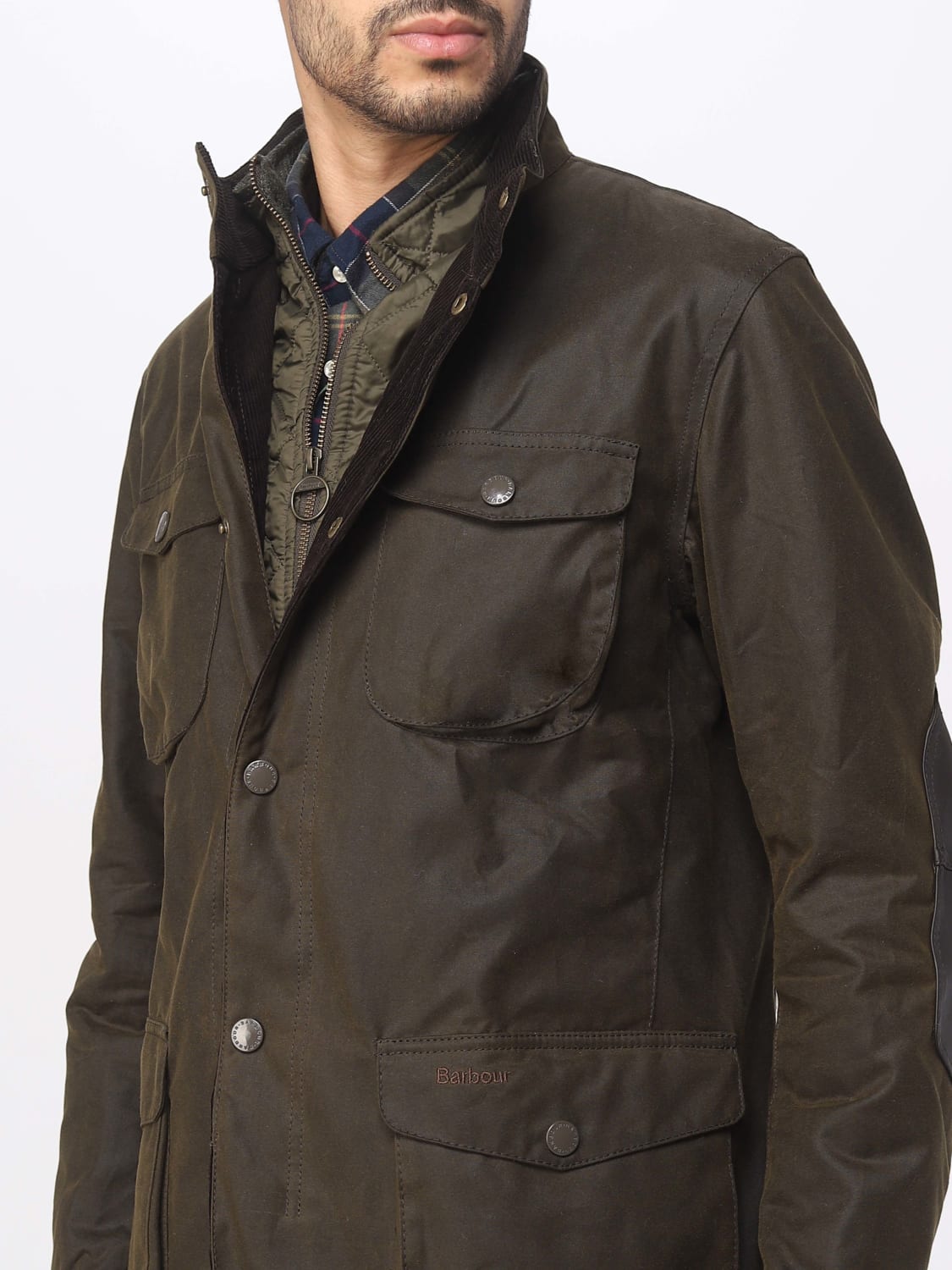 BARBOUR：ジャケット メンズ - グリーン | GIGLIO.COMオンラインの