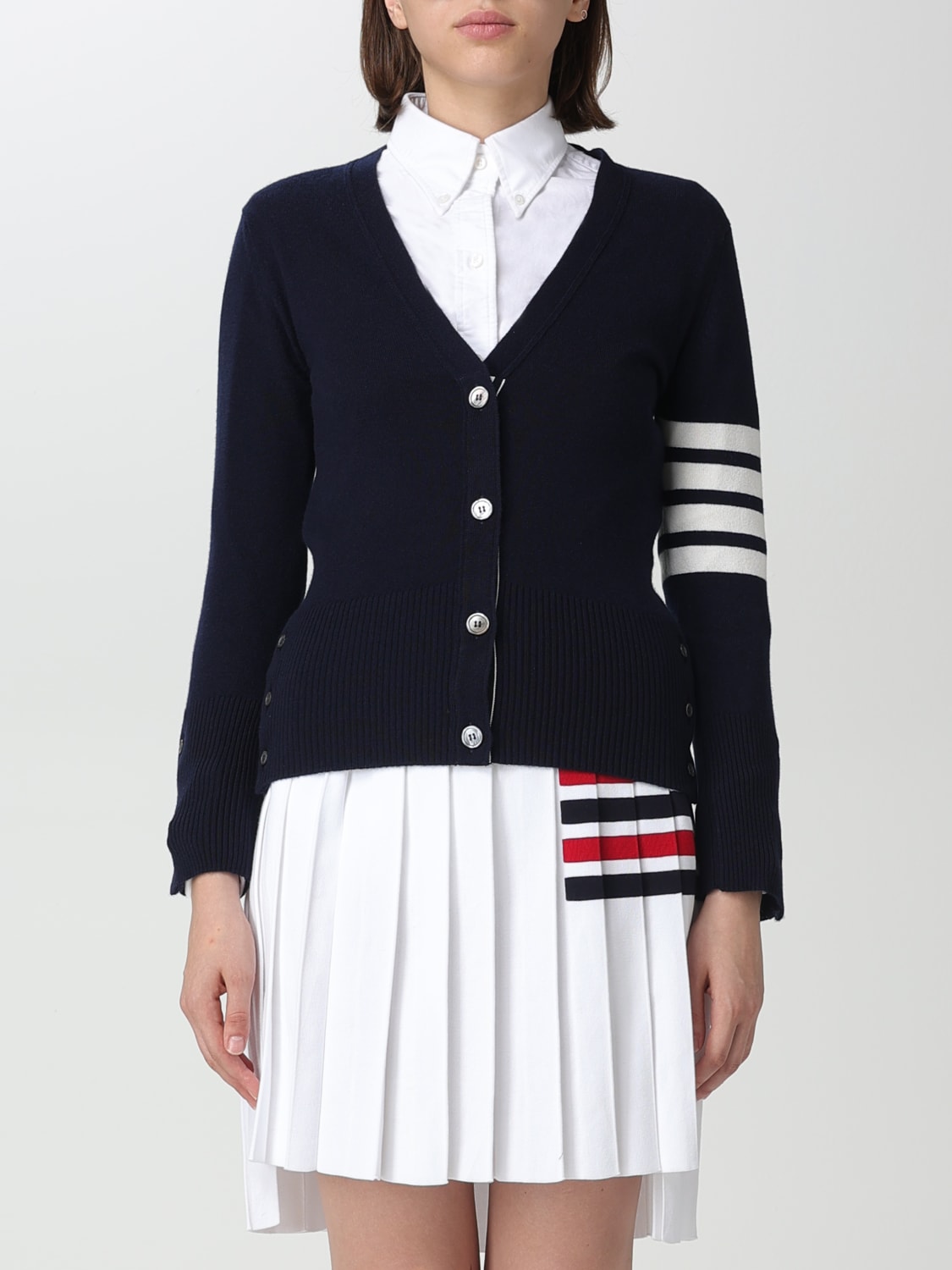 Thom browne clearance cardigan womens