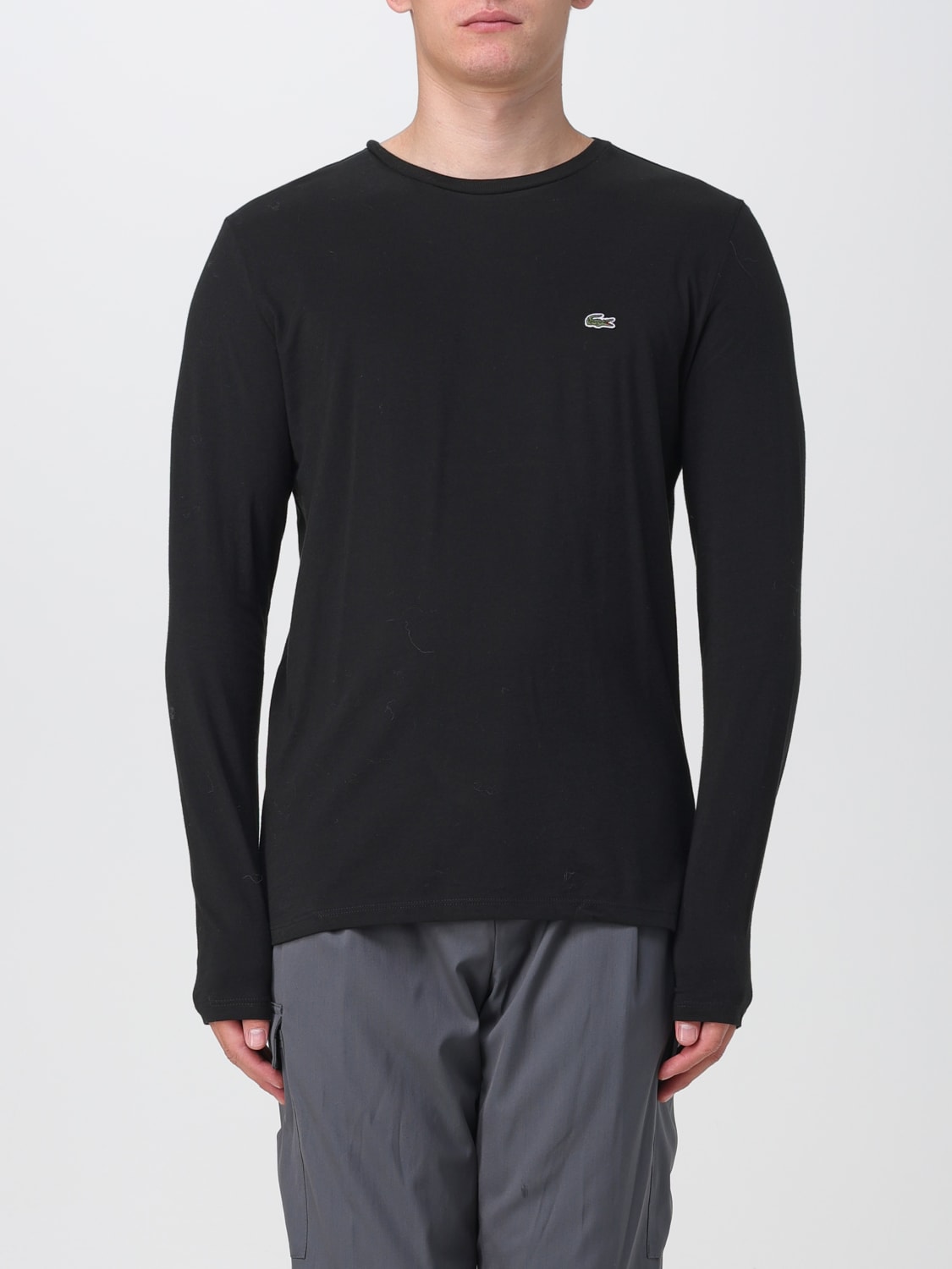 LACOSTE t shirt for man Black Lacoste t shirt TH6712 online