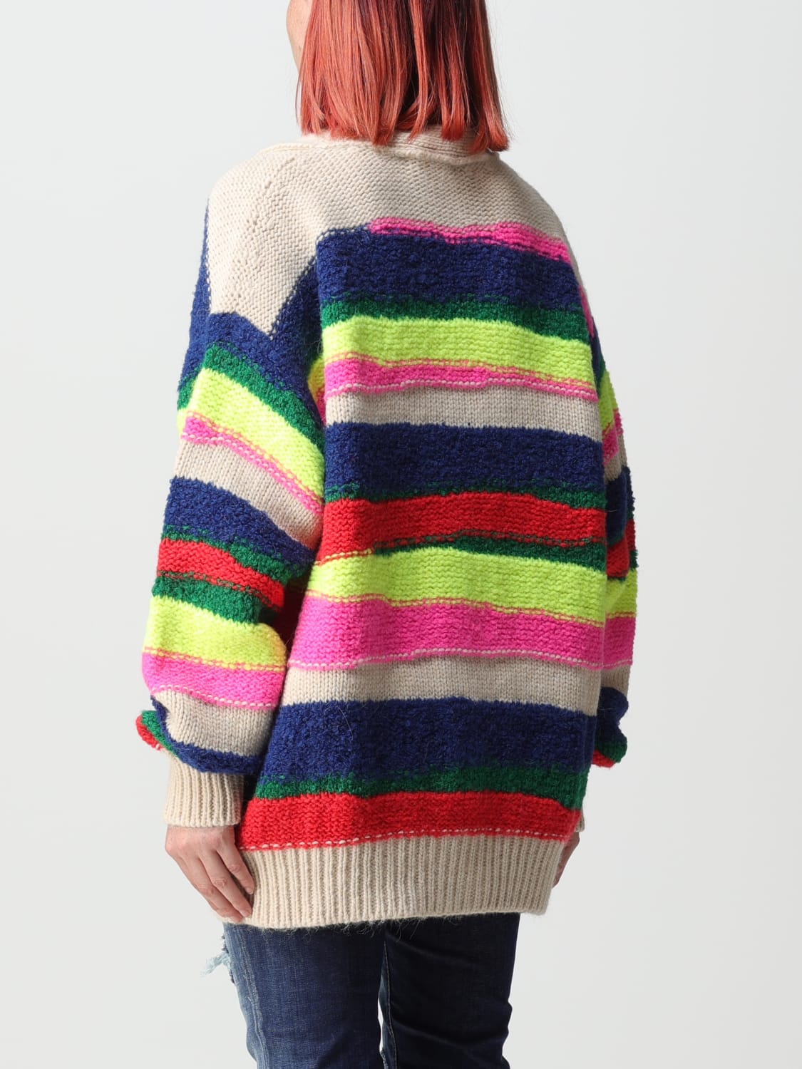 DSQUARED2: knitted cardigan - Multicolor | Dsquared2 cardigan