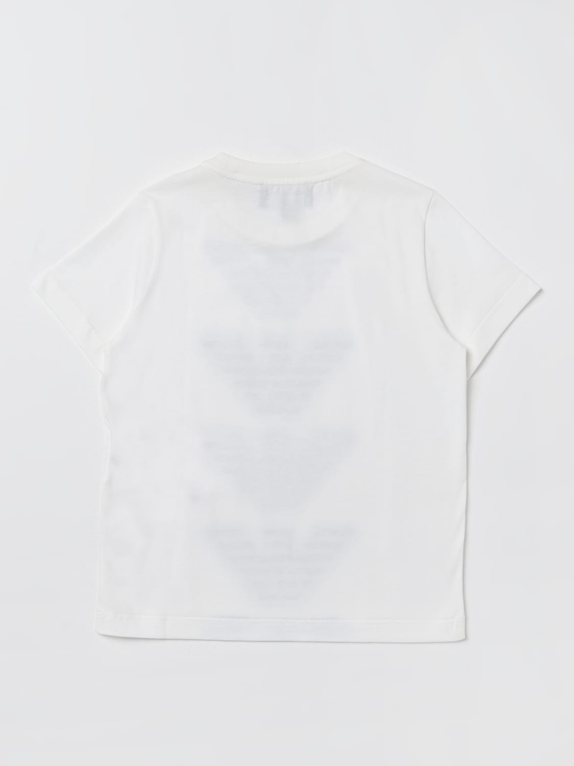 EMPORIO ARMANI KIDS t shirt for boys White Emporio Armani