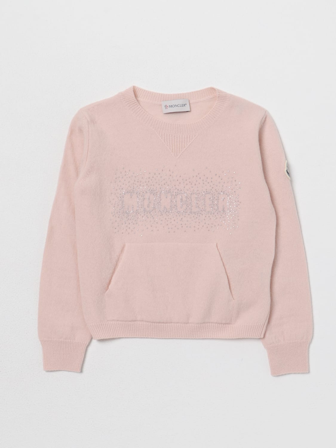 MONCLER Pull gar on Rose Pull Moncler 9C00009M1241 en ligne