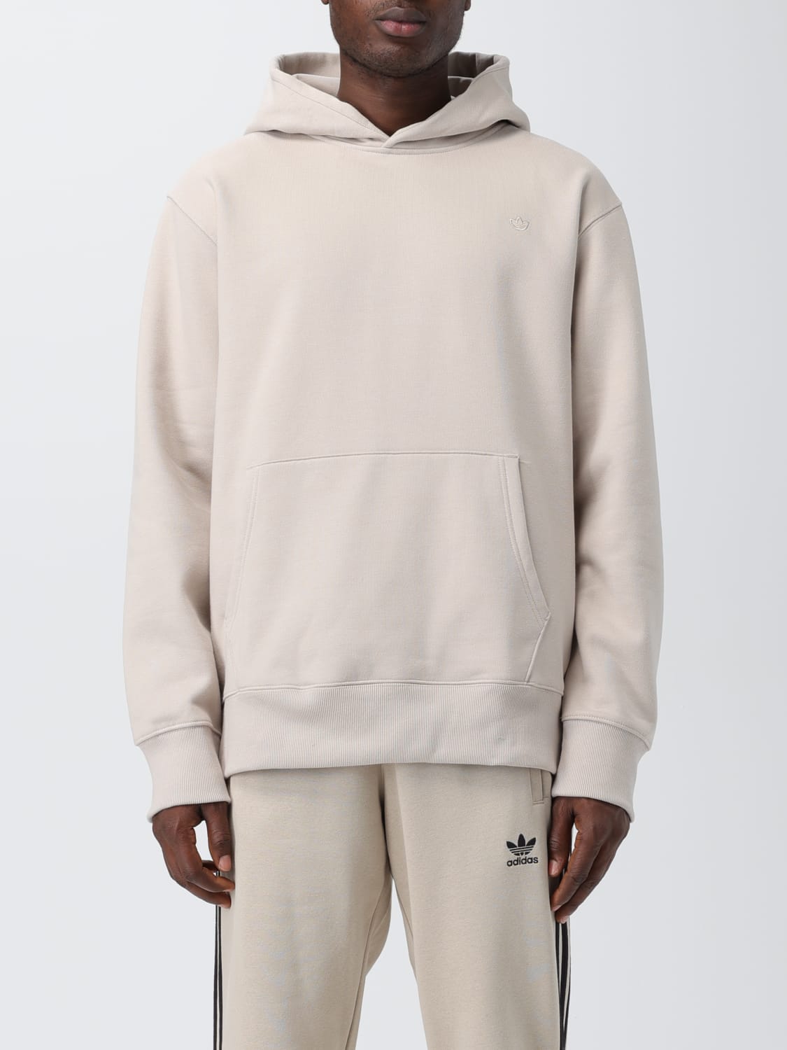 ORIGINALS: Adicolor | at sweatshirt Beige ADIDAS - Adidas online blend Originals sweatshirt IM2118 in cotton Contempo