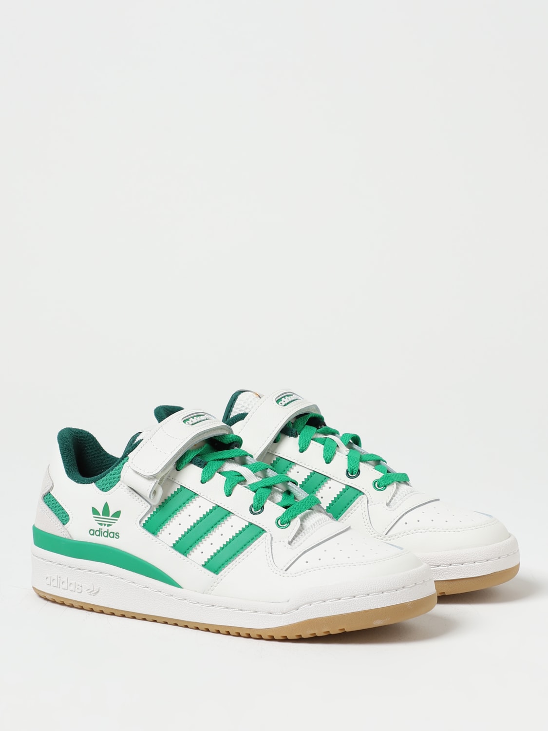 ADIDAS ORIGINALS: Forum - Low online Adidas White | at sneakers Originals sneakers recycled IE7175 fabrics in