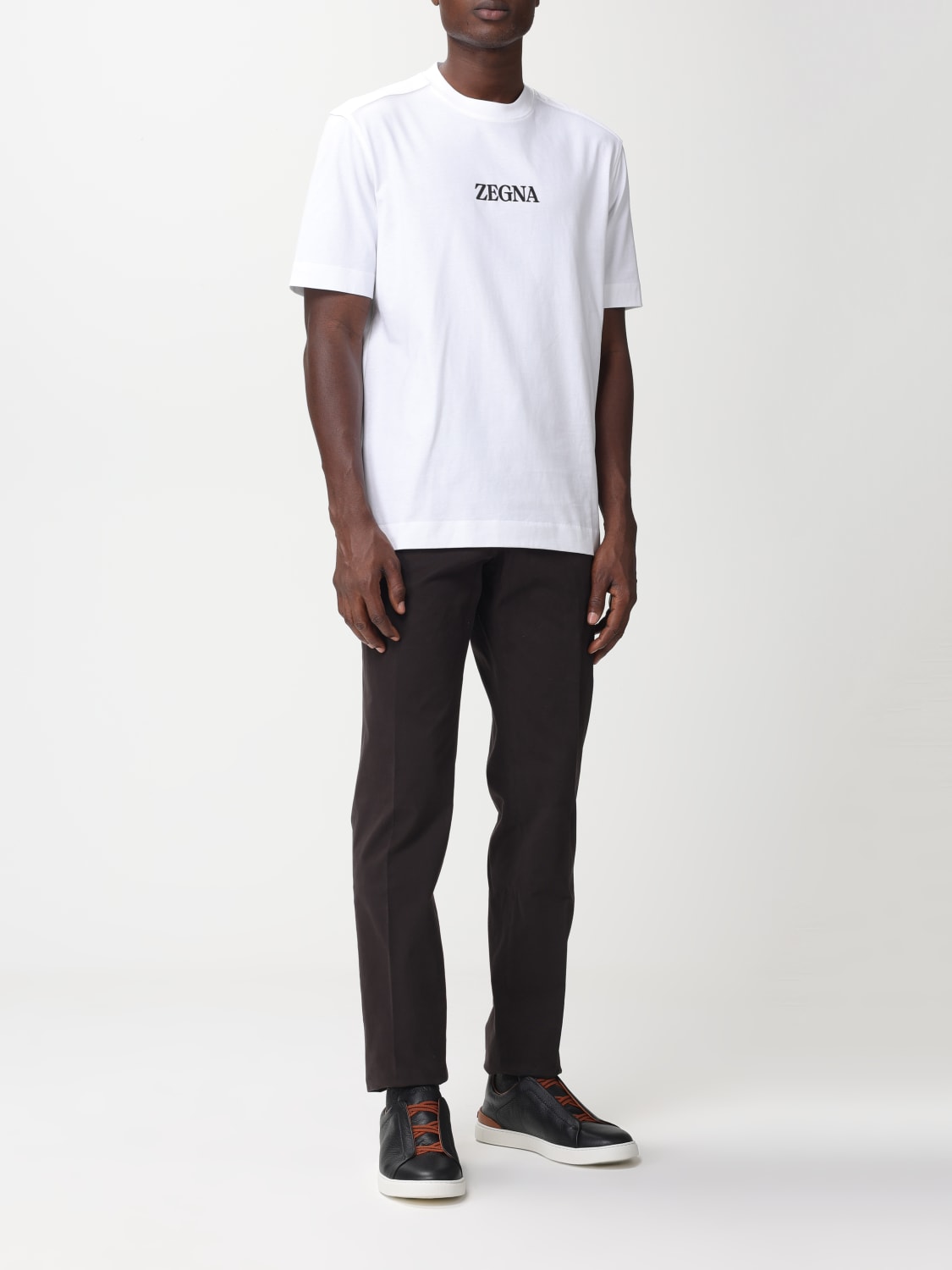 ZEGNA: t-shirt for man - White | Zegna t-shirt E7364A777 online at
