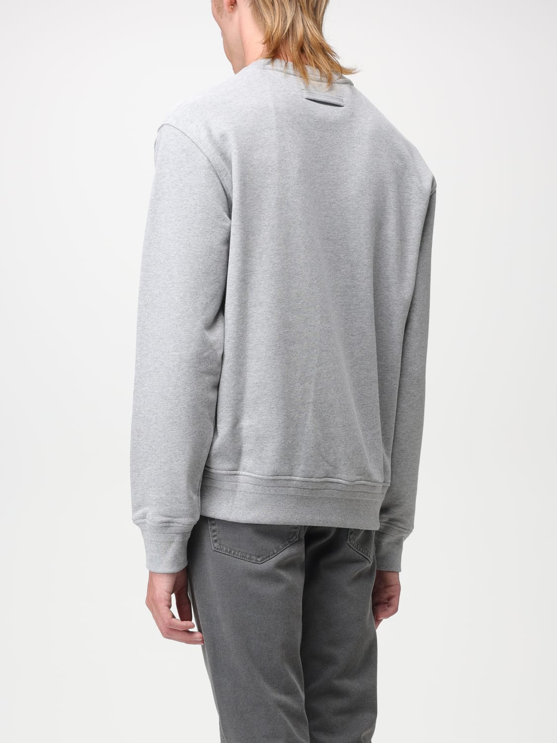 ZEGNA: Sweatshirt homme - Gris  Sweatshirt Zegna UC522A6C872 en ligne sur