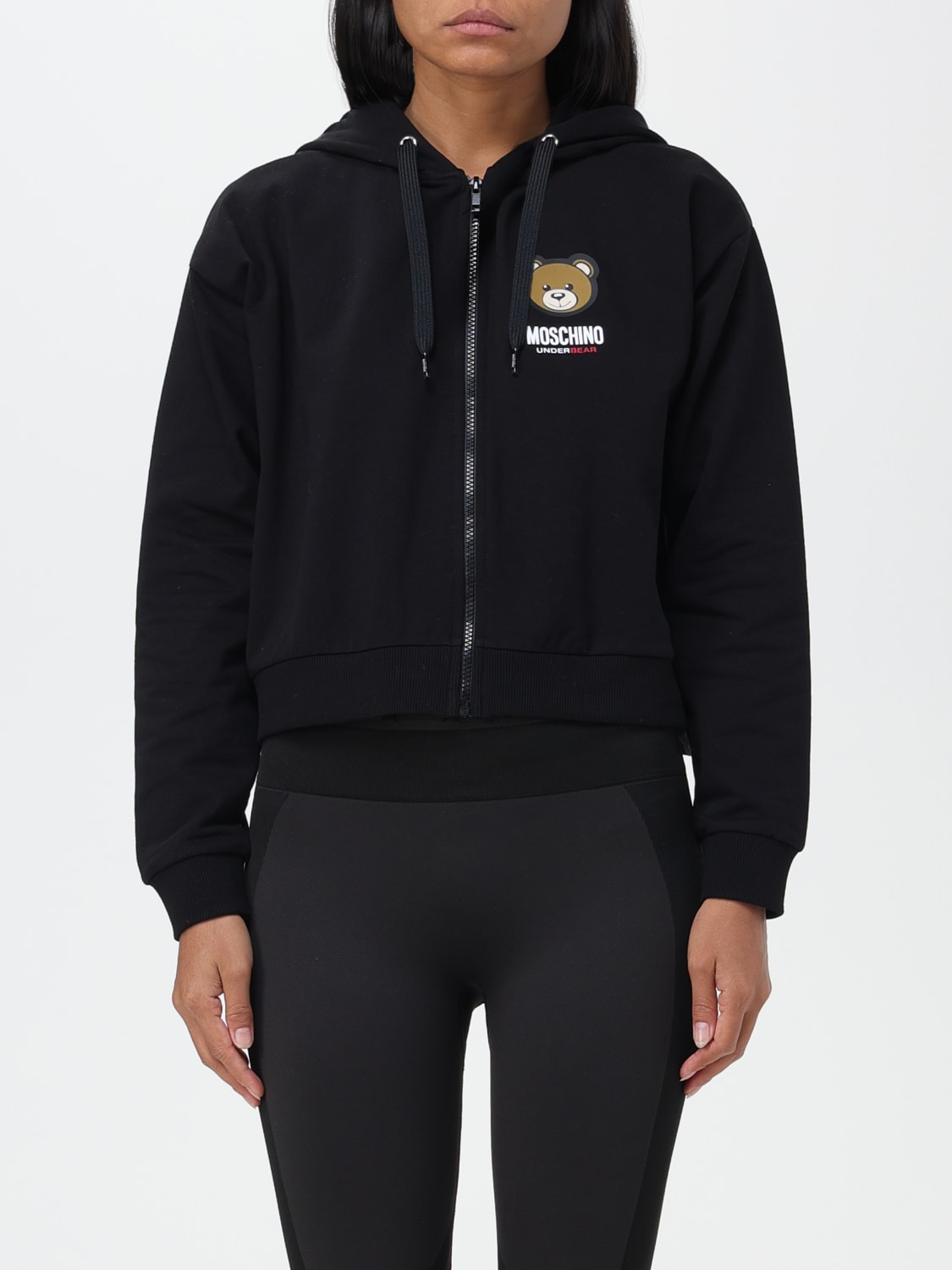 MOSCHINO UNDERWEAR sweatshirt for woman Black Moschino