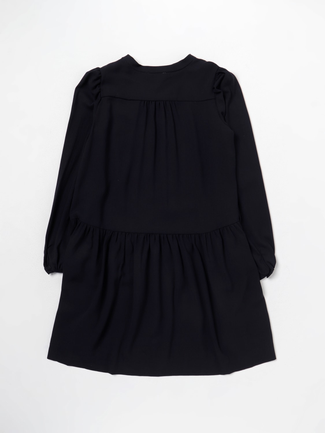 BONPOINT: Talitha dress in viscose and wool - Navy | Bonpoint dress ...