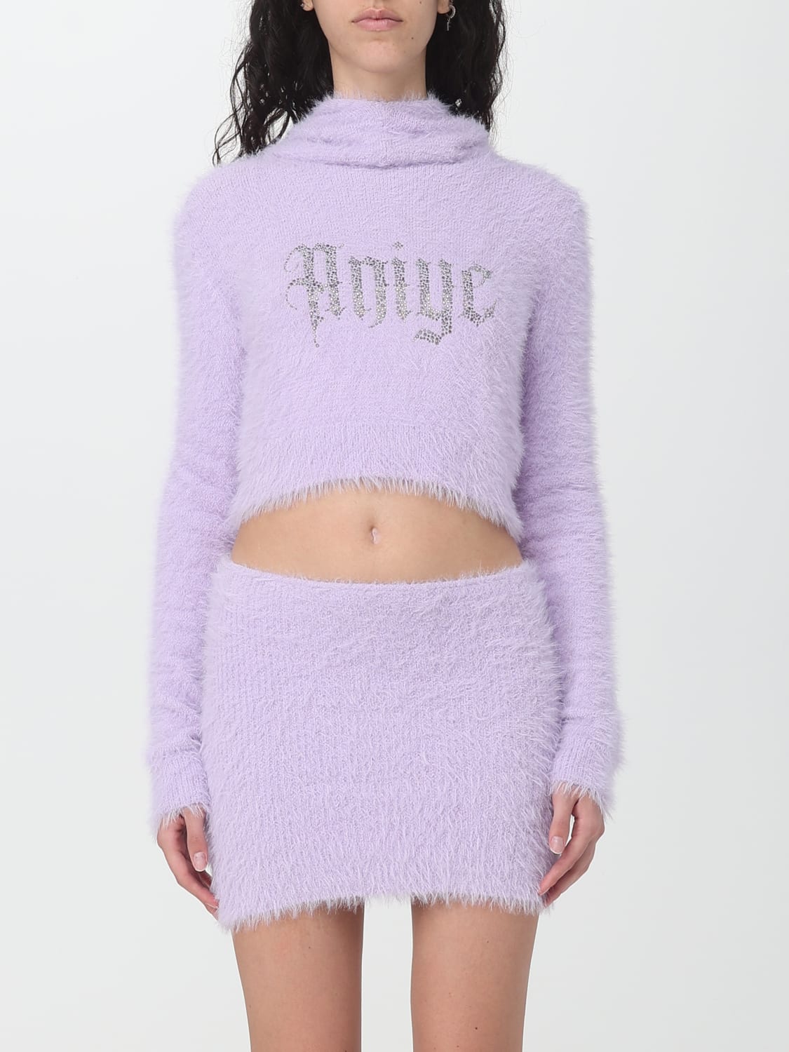 ANIYE BY sweater for woman Lilac Aniye By sweater 181016