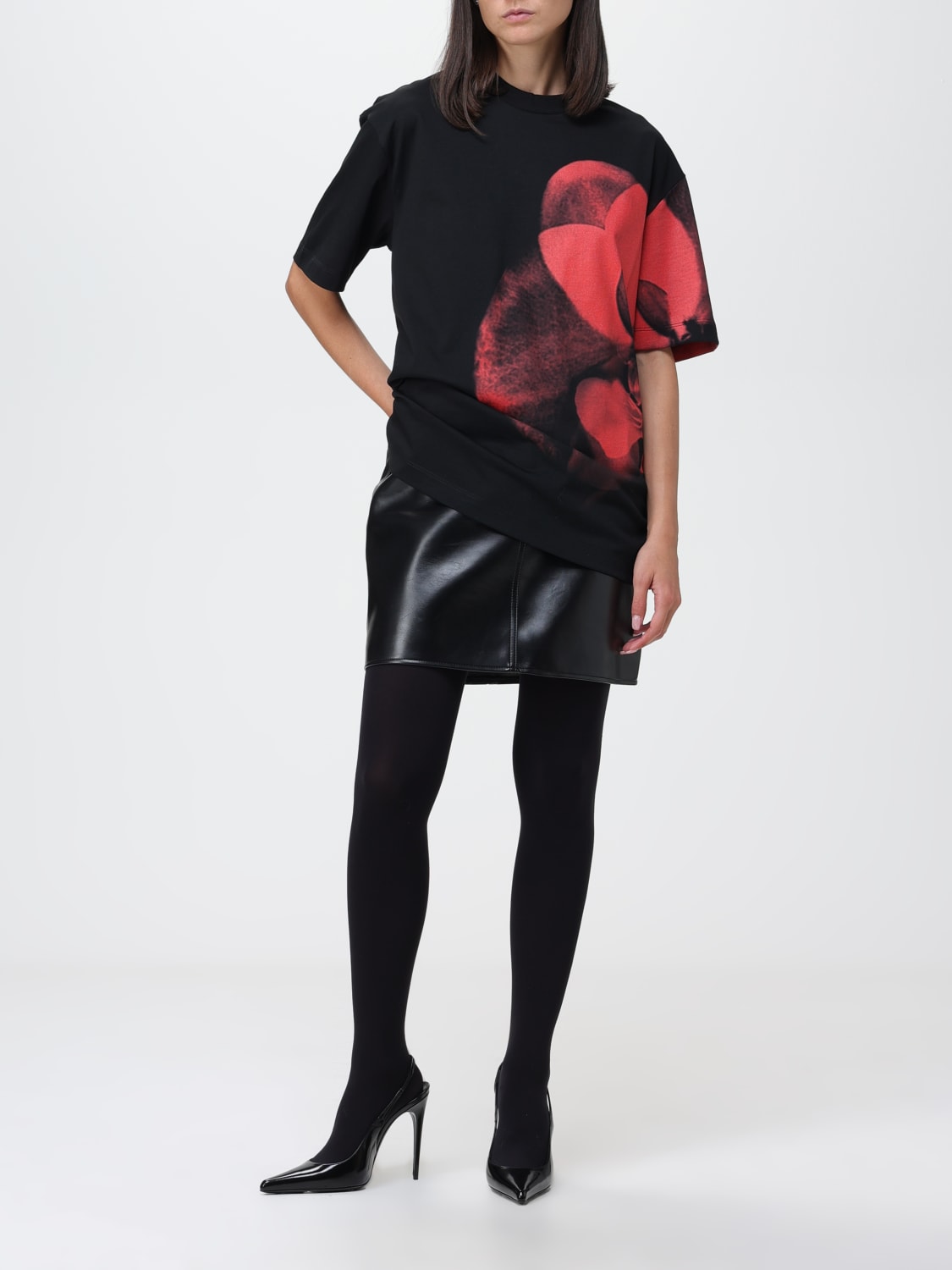 Alexander mcqueen t shirt dress sale