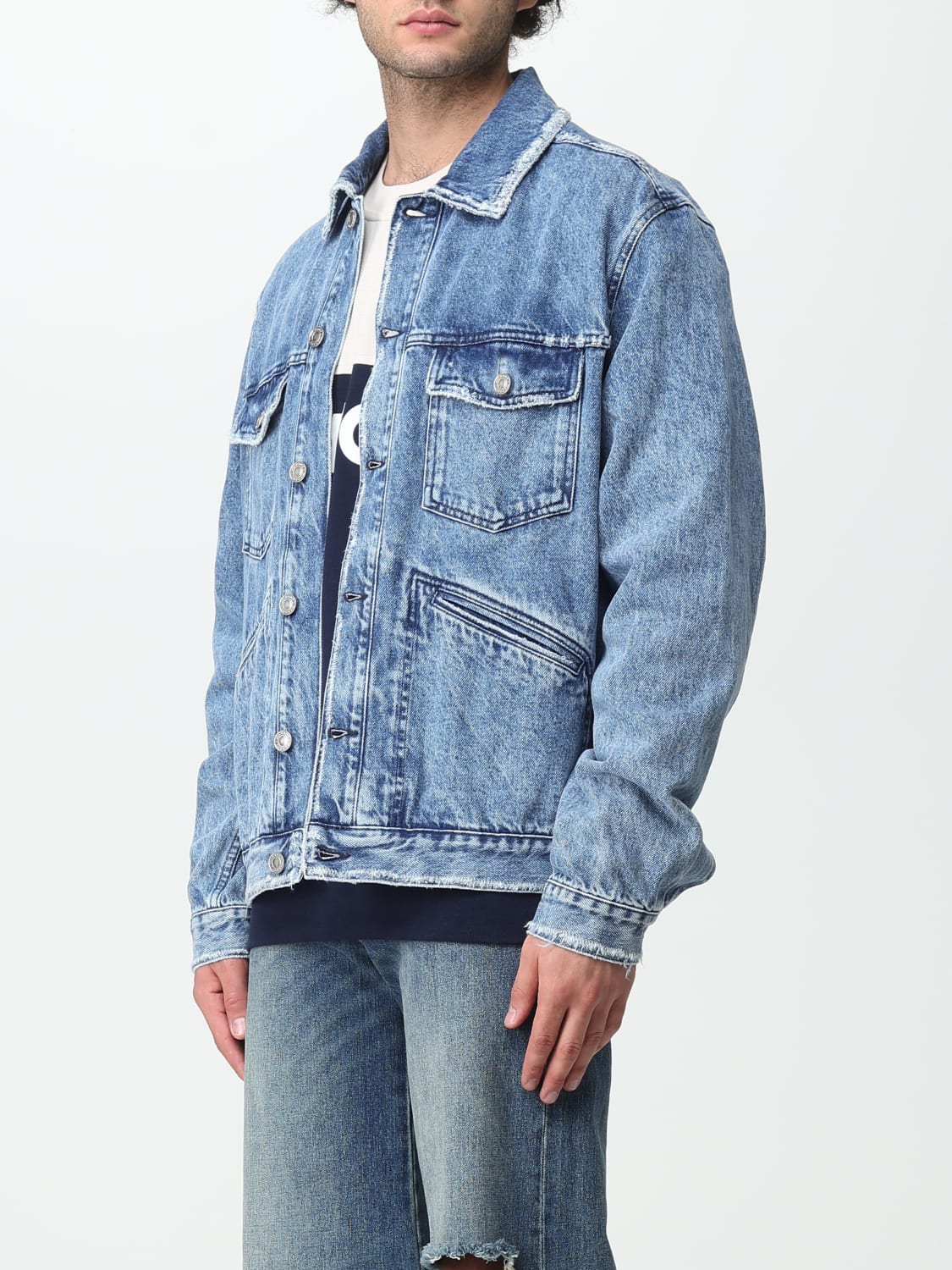 ISABEL MARANT: denim jacket - Blue | Isabel Marant jacket