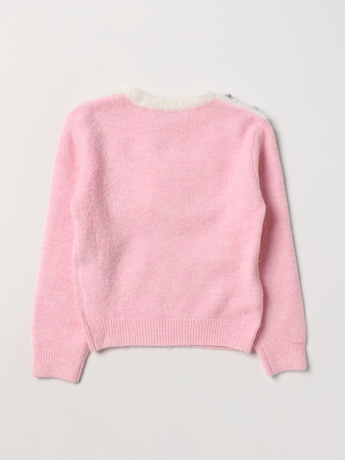 TWINSET: sweater for girls - Pink | Twinset sweater 232GJ3641