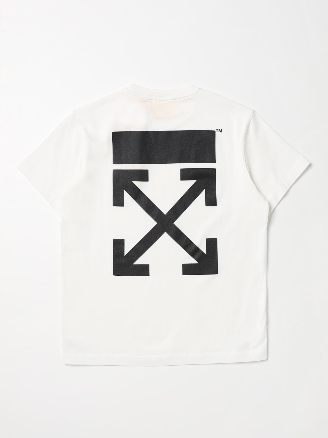 OFF-WHITE：Tシャツ 男の子 - ホワイト | GIGLIO.COMオンラインのOff