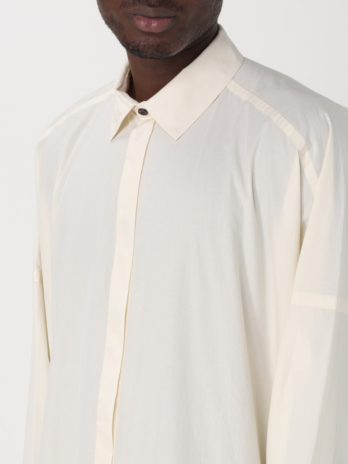 JAN-JAN VAN ESSCHE: shirt for man - Beige | Jan-Jan Van Essche