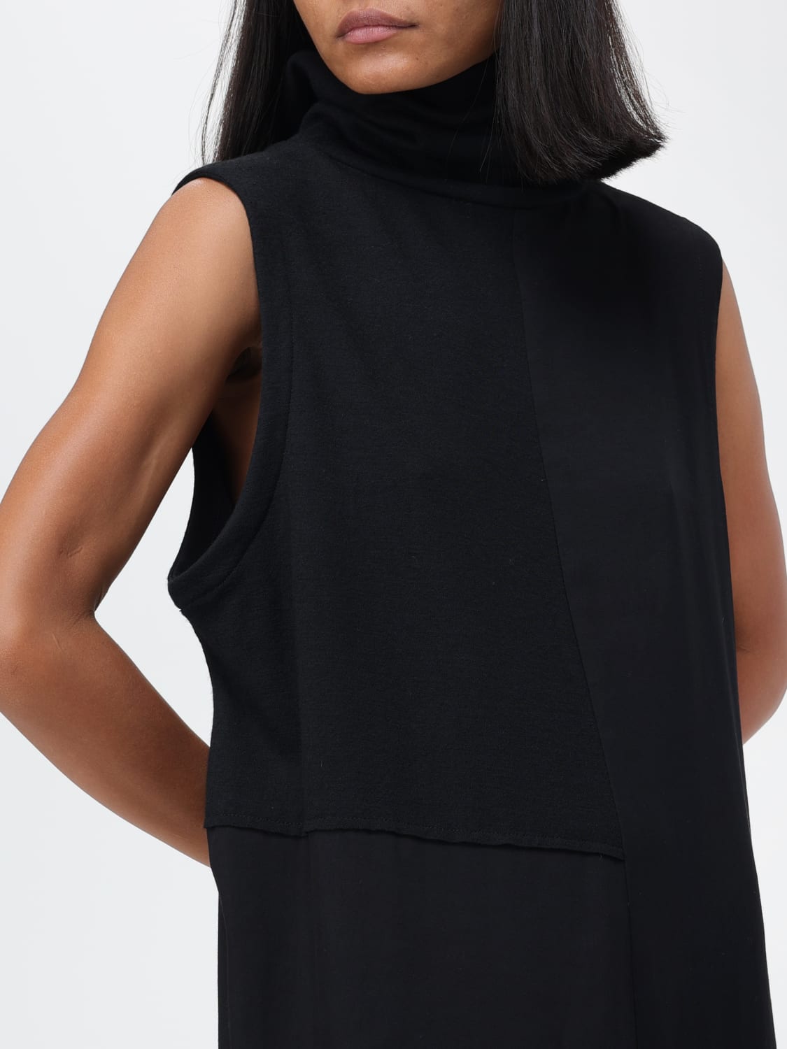 YOHJI YAMAMOTO: dress for woman - Black | Yohji Yamamoto dress