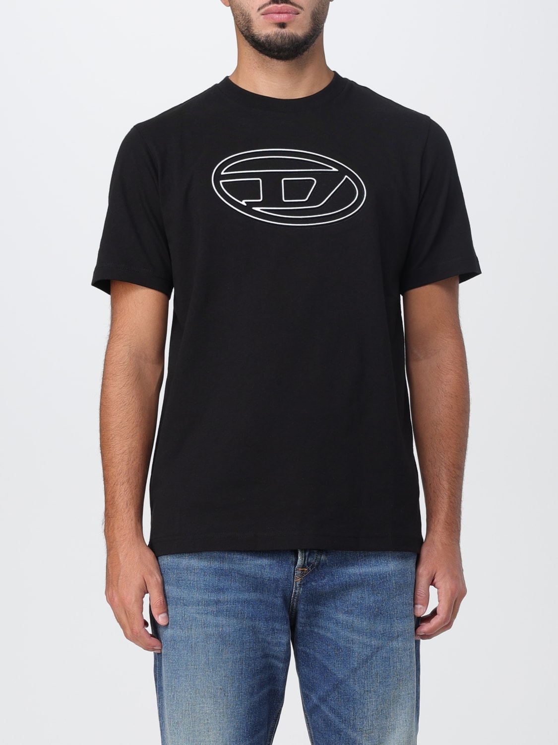 DIESEL：Tシャツ メンズ - ブラック | GIGLIO.COMオンラインのDiesel T