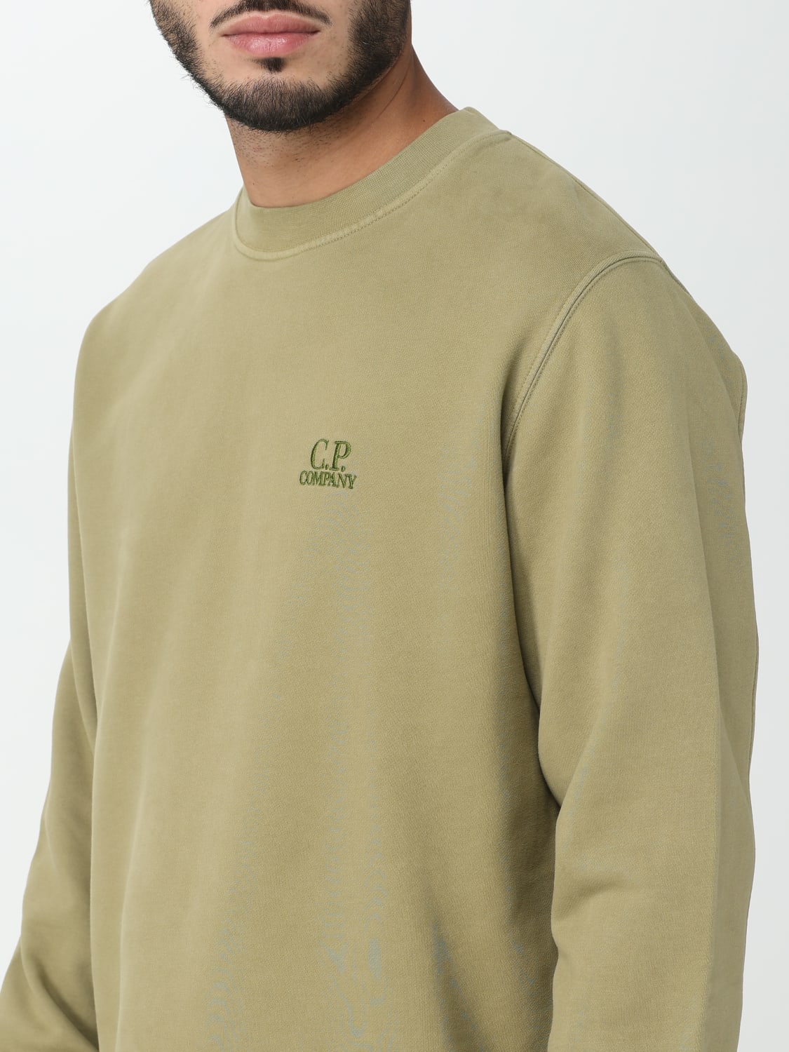 C.P. COMPANY sweatshirt for man Moss Green C.p. Company