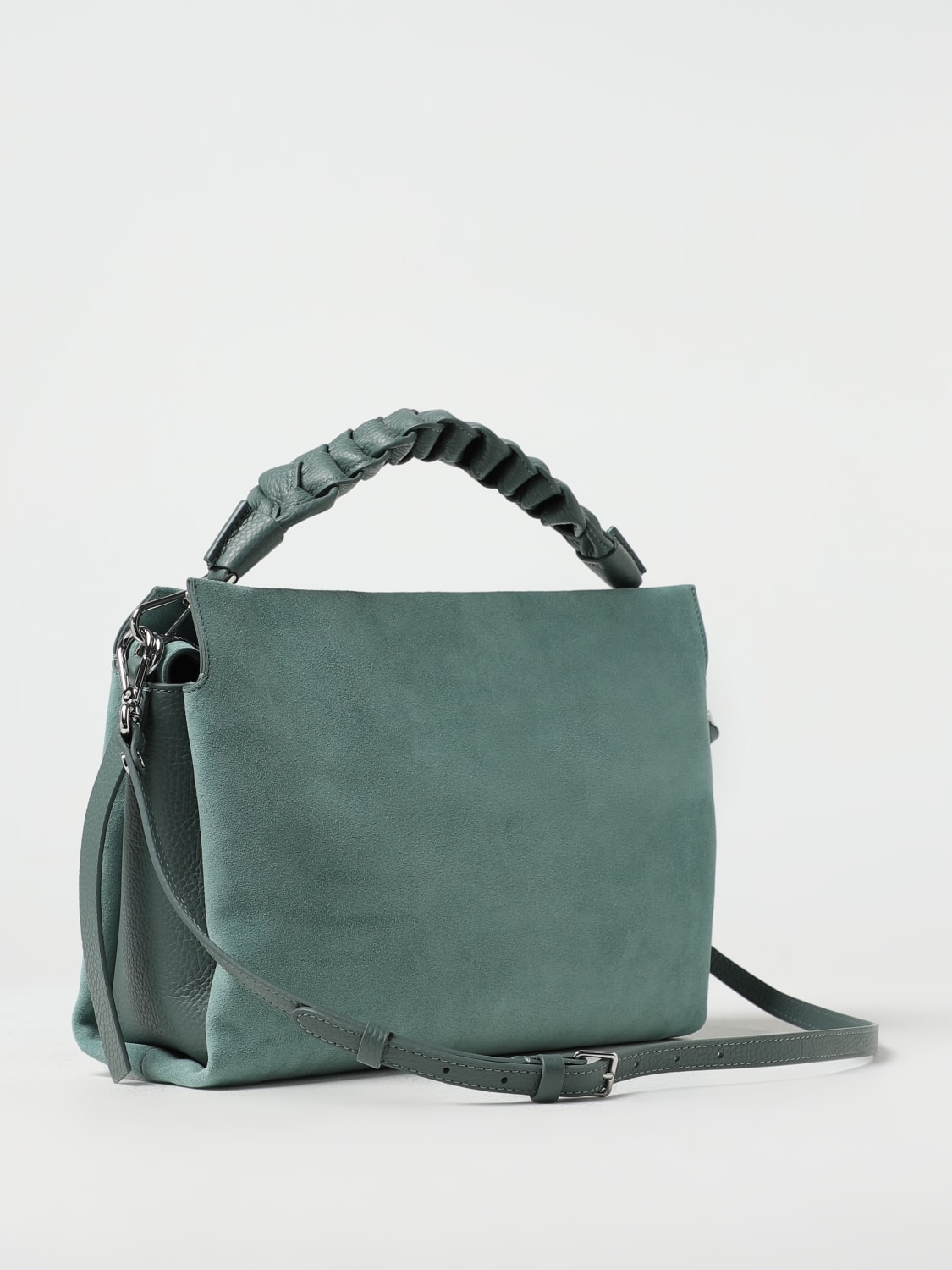 Coccinelle suede online bag