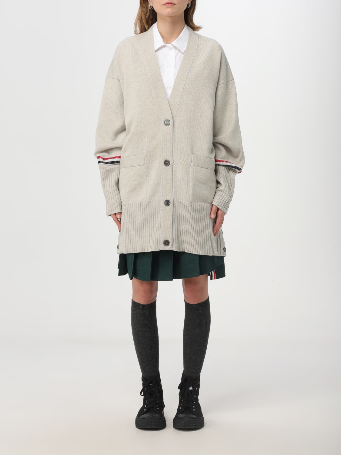 THOM BROWNE：セーター レディース - ベージュ | GIGLIO.COMオンライン