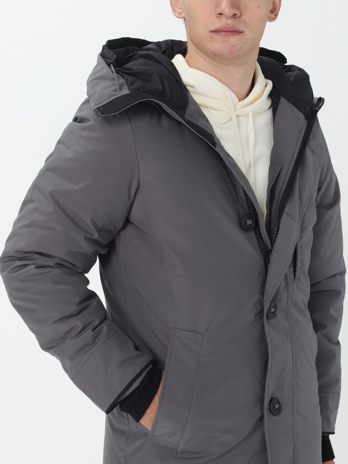 CANADA GOOSE: Veste homme - Gris  Veste Canada Goose 2053MB en