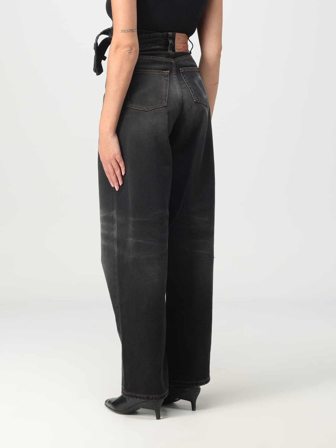 Y/PROJECT: jeans for woman - Black | Y/Project jeans