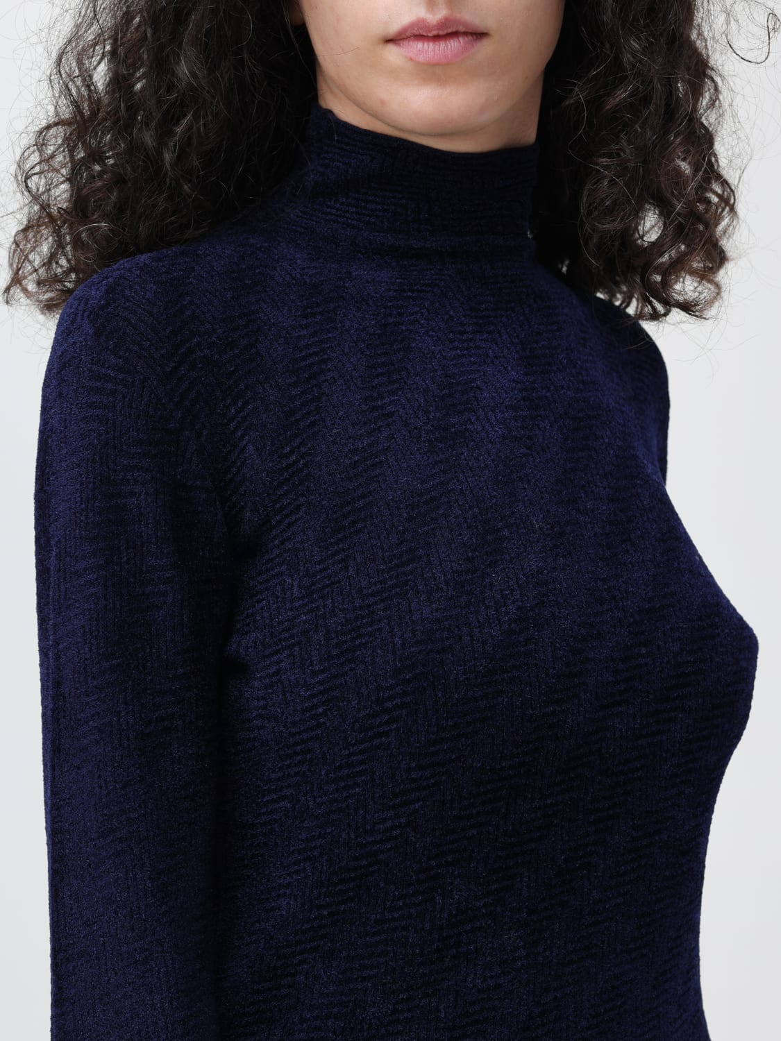 EMPORIO ARMANI jumper for women Blue Emporio Armani jumper