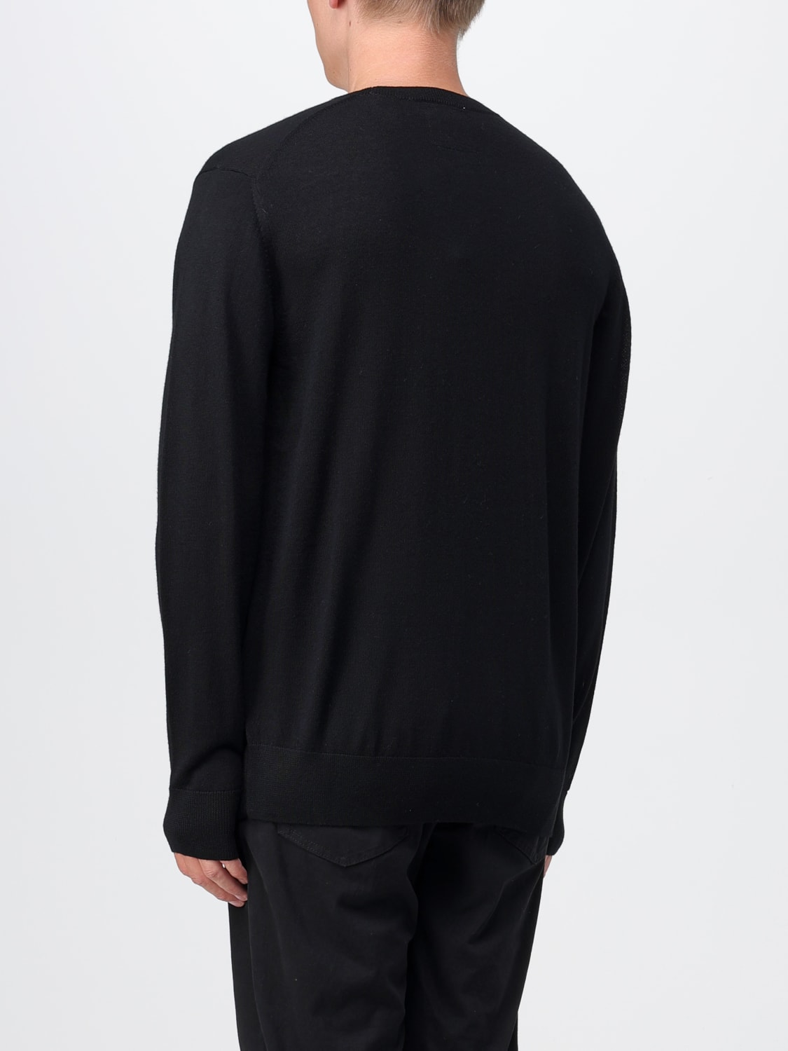 ARMANI EXCHANGE: sweater for man - Black | Armani Exchange sweater ...