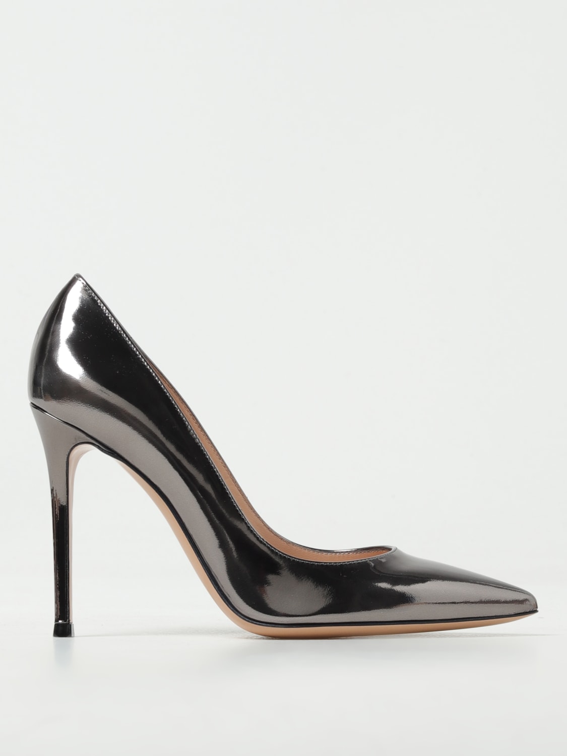 GIANVITO ROSSI: pumps for woman - Silver | Gianvito Rossi pumps