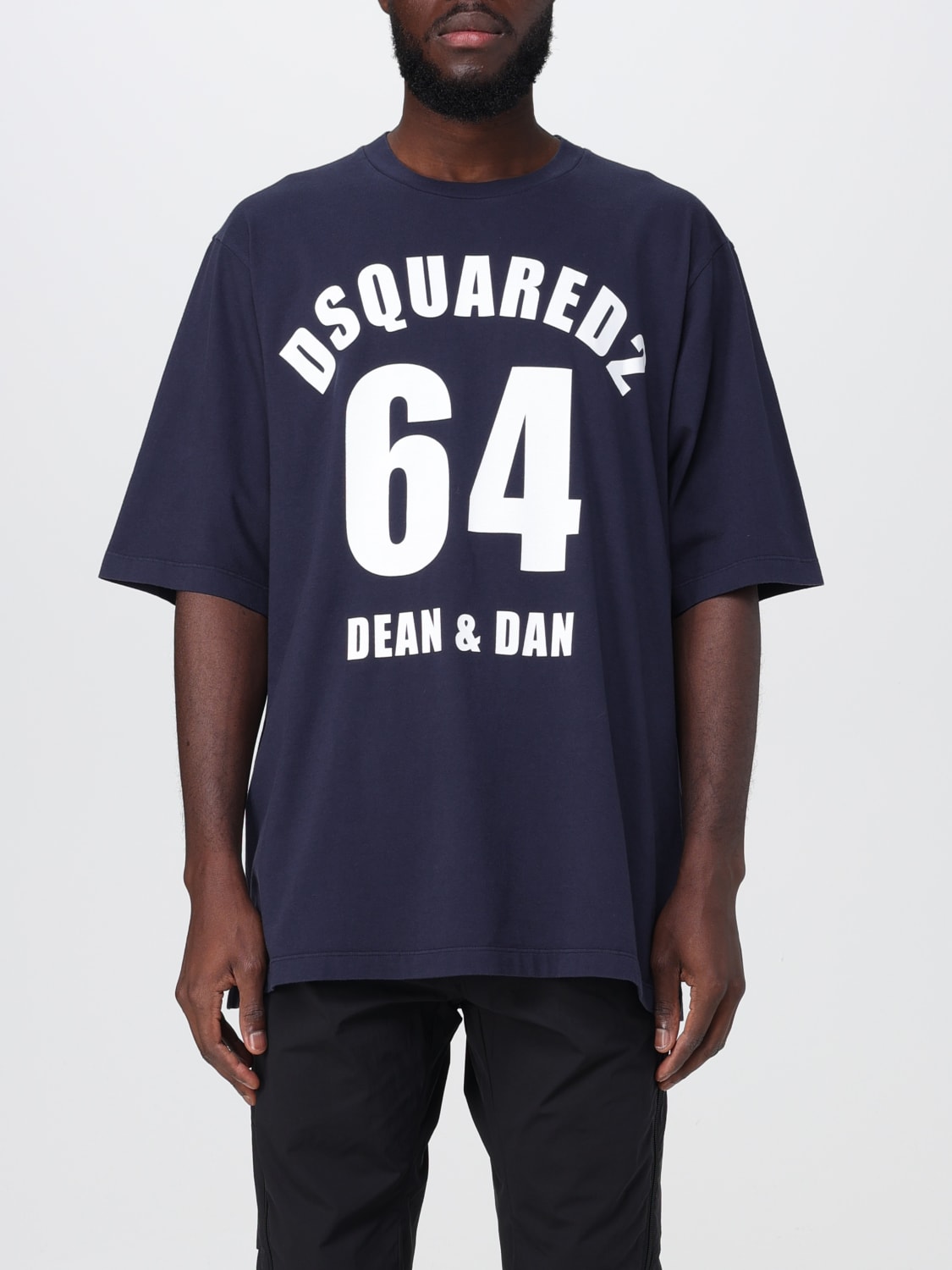 DSQUARED2 cotton t shirt Blue Dsquared2 t shirt