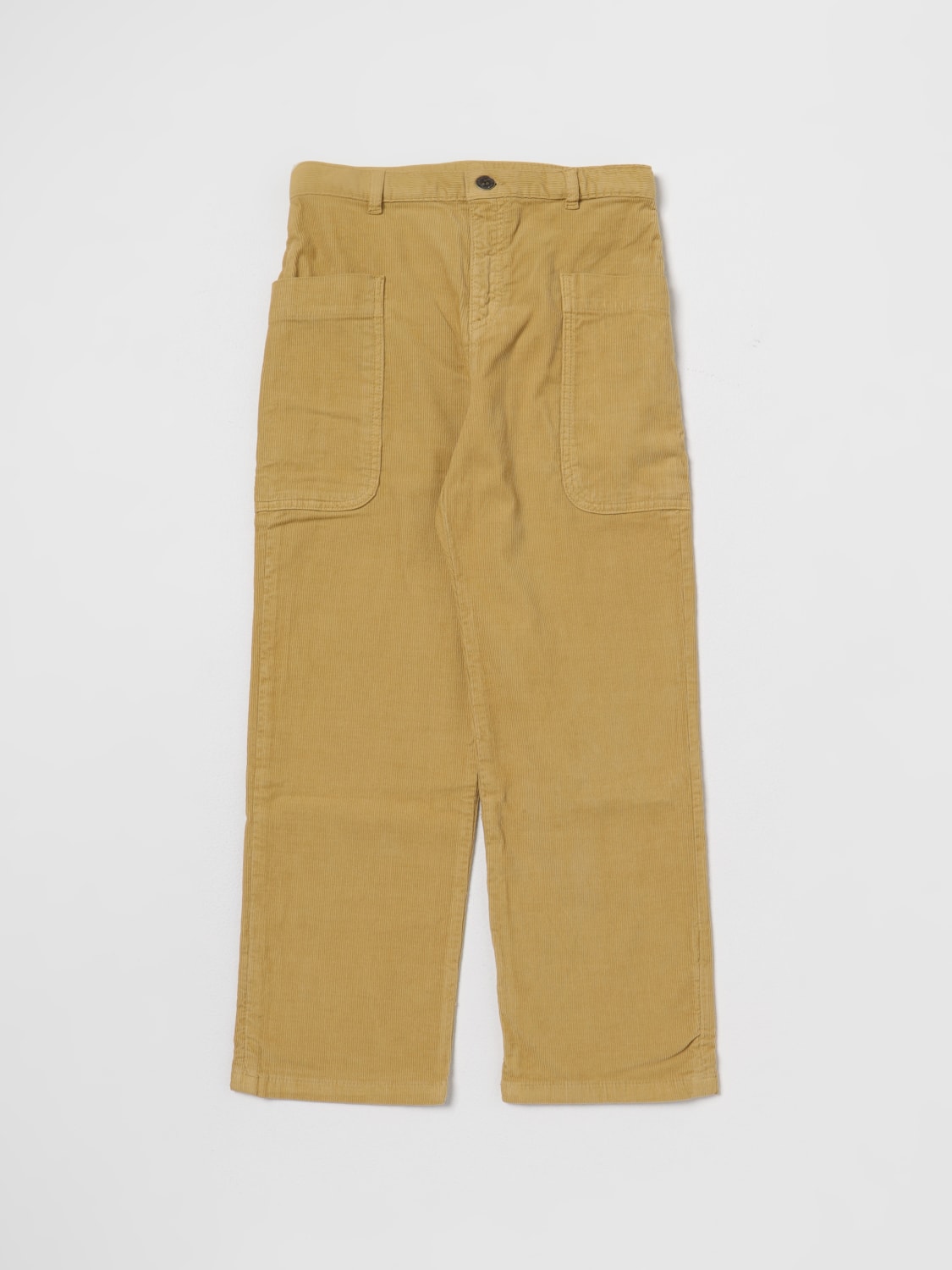 BONPOINT: pants for girls - Yellow | Bonpoint pants W03GPAW00010 online ...