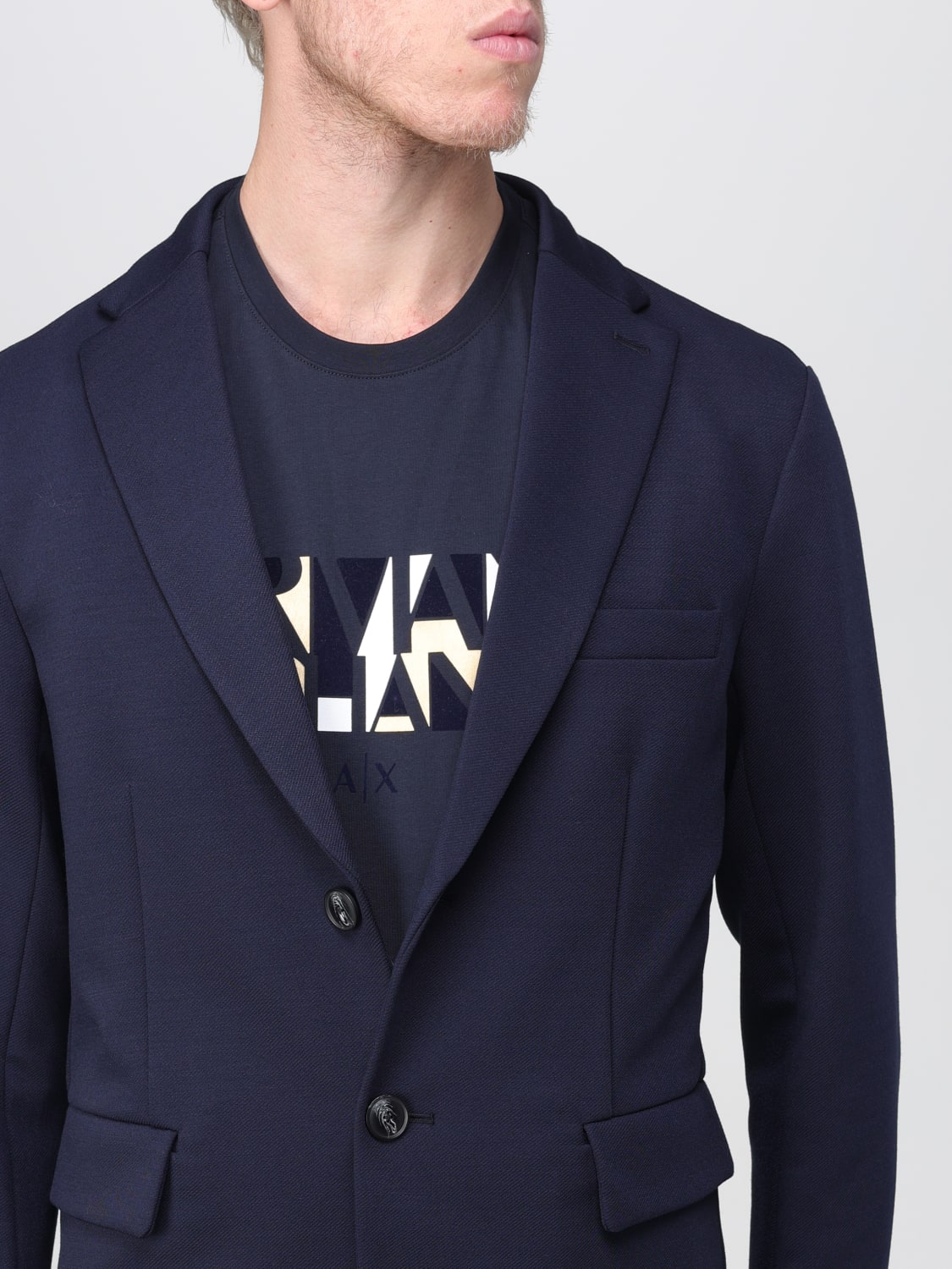 EMPORIO ARMANI blazer for man Navy Emporio Armani blazer