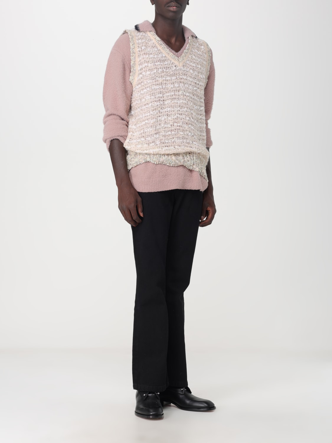 ERNEST W. BAKER: jumper for men - Pink | Ernest W. Baker jumper