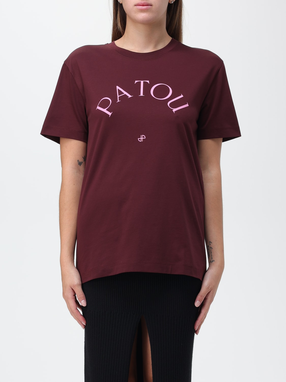 PATOU：Tシャツ レディース - レッド | GIGLIO.COMオンラインのPatou T