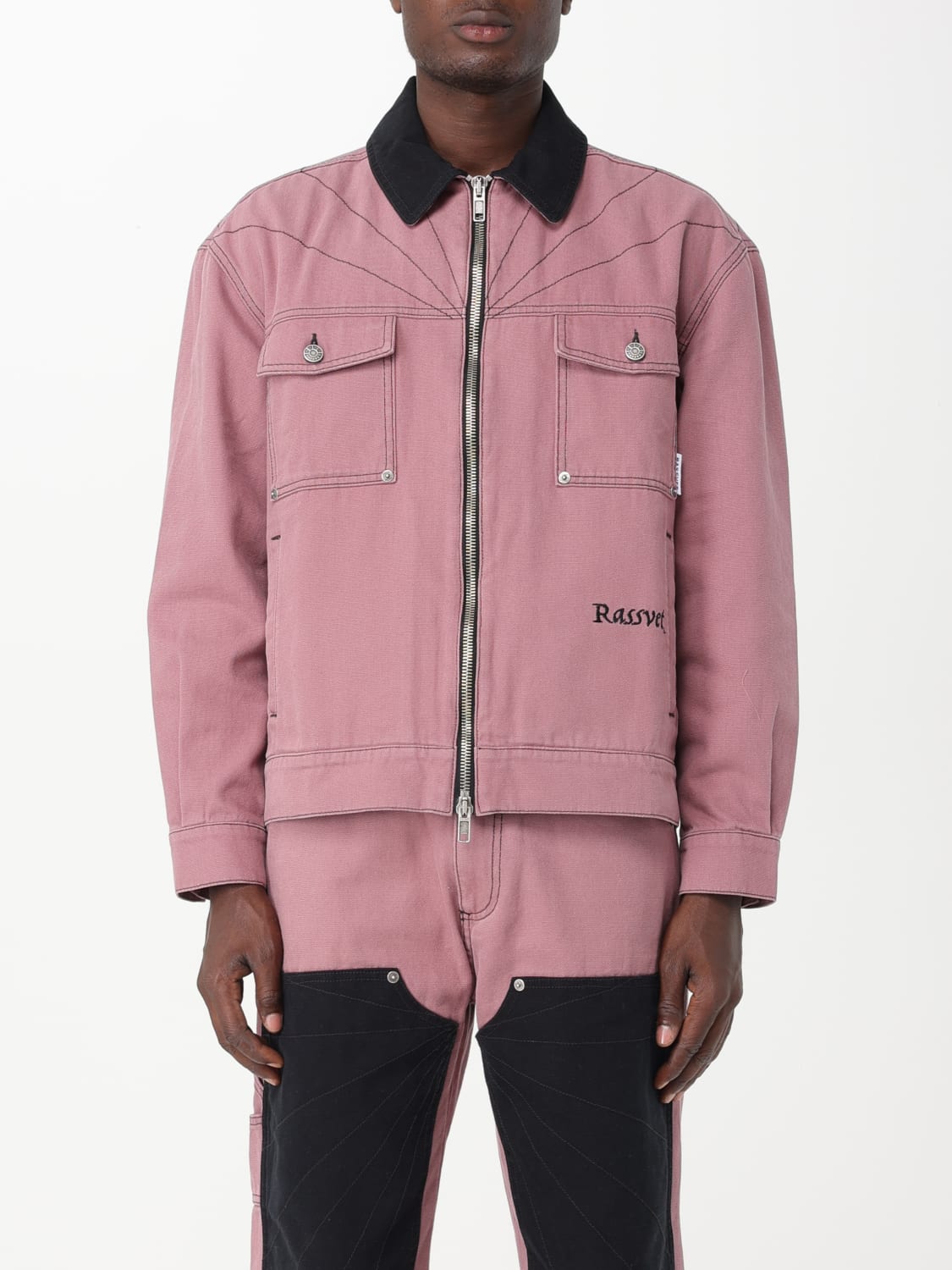 RASSVET: jacket for man - Pink | Rassvet jacket PACC13J002 online