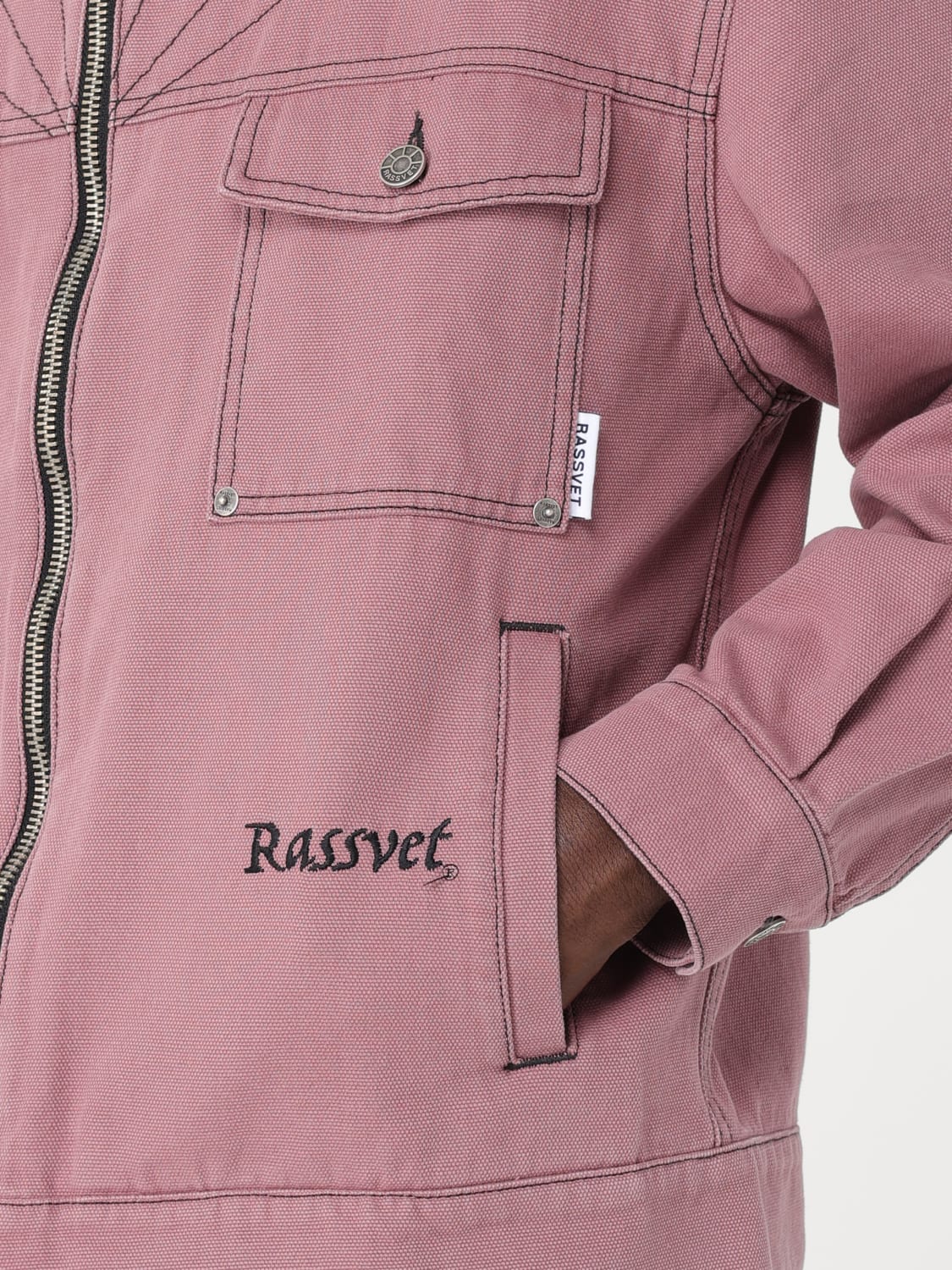 RASSVET: jacket for man - Pink | Rassvet jacket PACC13J002 online