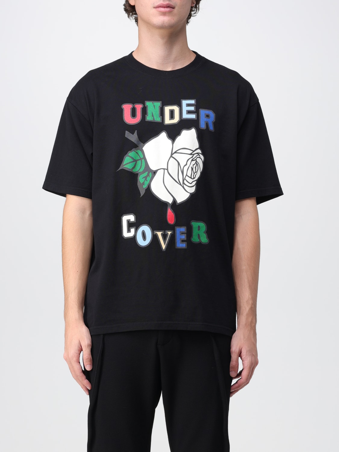 UNDERCOVER：Tシャツ メンズ - ブラック | GIGLIO.COMオンラインの ...