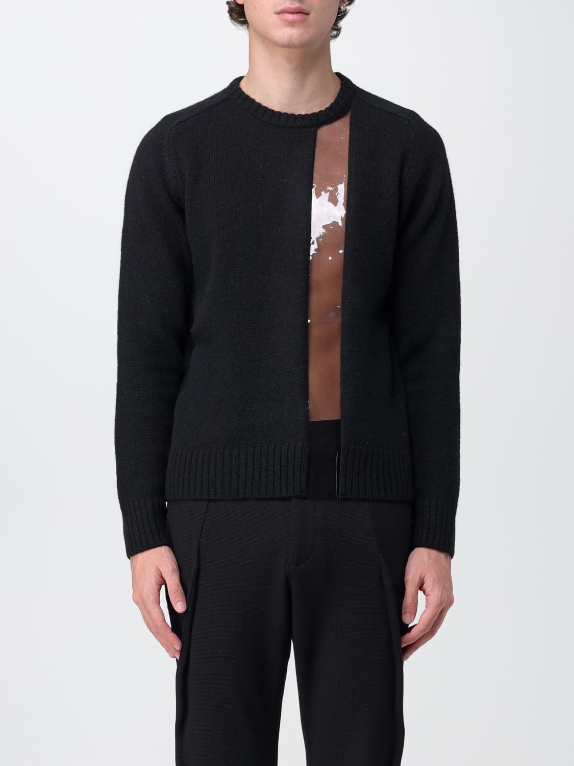 UNDERCOVER: sweater for man - Black | Undercover sweater UC2C4910