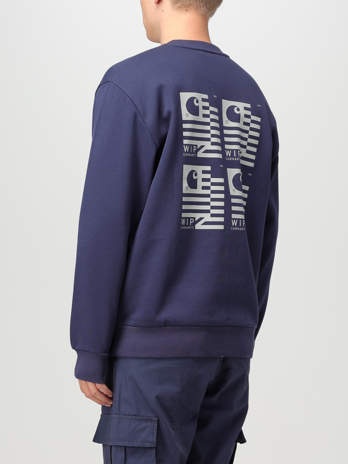 Sudadera Carhartt Sweat Azul Hombre