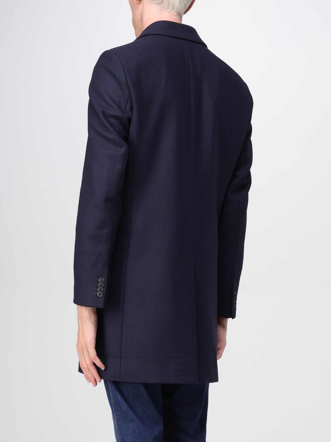 Boss coat mens sale