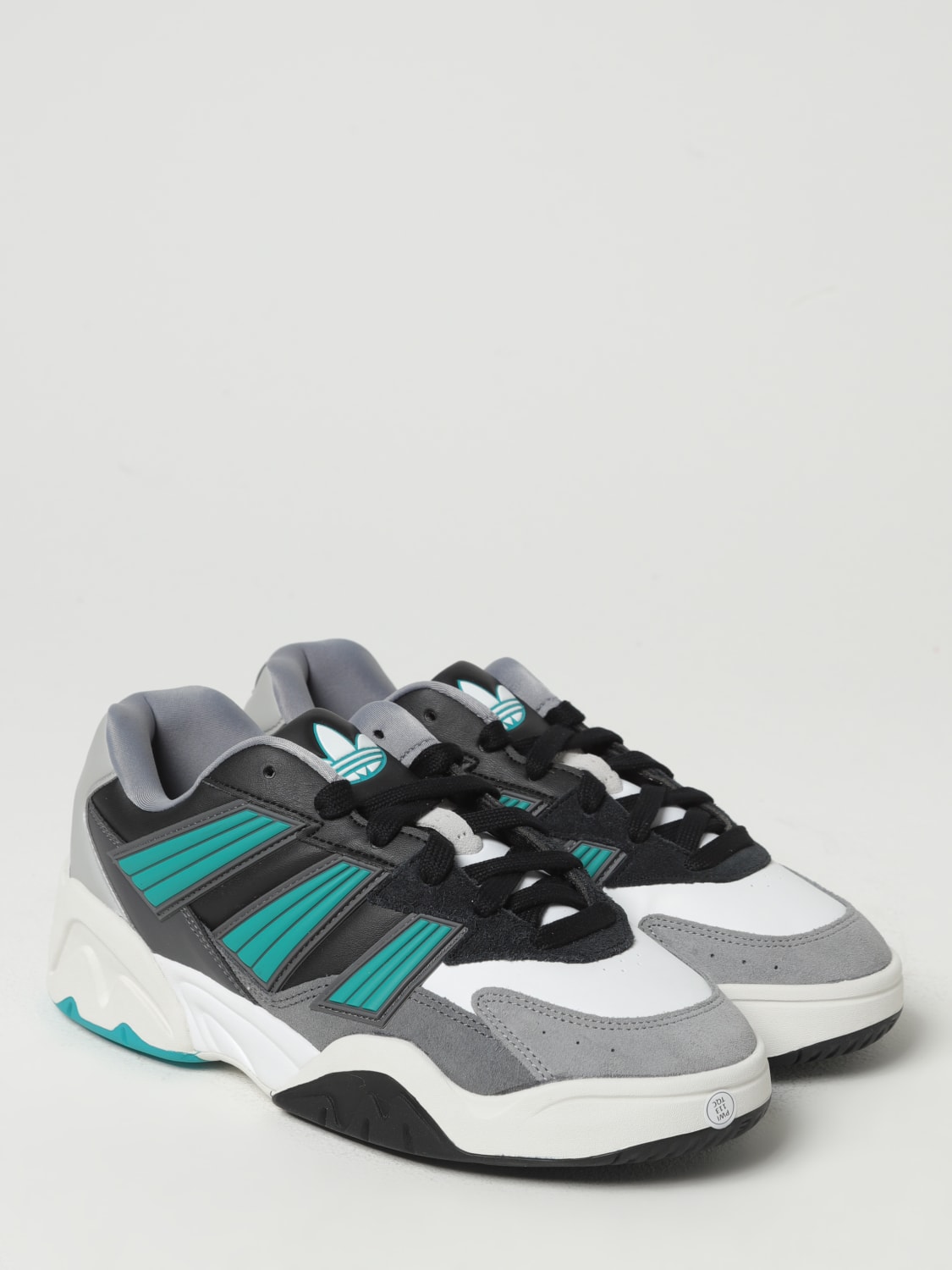 ADIDAS ORIGINALS: Court Magnetic sneakers in leather and rubber - Grey | Adidas  Originals sneakers IF5378 online at